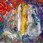 　落札されたシャガールの「ダヴィデ王の夢」（１９６６年、ＣＨＲＩＳＴＩＥ’Ｓ　ＩＭＡＧＥＳ　ＬＴＤ．２０２５）