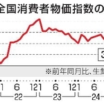 　全国消費者物価指数の推移
