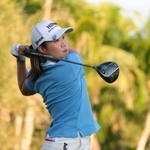 　第２ラウンド、通算１０アンダーで３位の畑岡奈紗＝ティブロンＧＣ（共同）