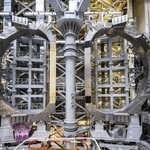 　フランスで建設が進む核融合実験炉ＩＴＥＲ＝２０２３年５月（ＩＴＥＲ機構提供）