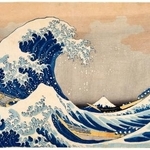 　葛飾北斎「冨嶽三十六景　神奈川沖浪裏」（江戸時代）（サザビーズ提供・共同）