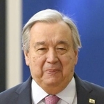 　国連のグテレス事務総長（ゲッティ＝共同）