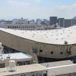 　「船の体育館」の愛称で親しまれてきた旧香川県立体育館＝高松市