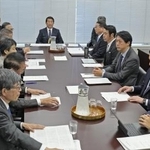 　衆院憲法審査会の幹事懇談会＝２７日午前、国会