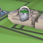 　三菱重工業などが開発中の新型炉ＳＲＺ-１２００のイメージ（同社など提供）