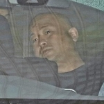 　警視庁新宿署に入る、大相撲の元力士若麒麟の鈴川真一さん＝１０月