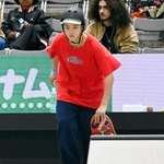 　女子ストリート準々決勝に出場した松本雪聖＝北九州メッセ