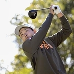 　第３日、通算１６アンダーで首位を守った鈴木晃祐＝Ｋｏｃｈｉ黒潮ＣＣ