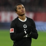 　サッカーのドイツ１部リーグで、バイエルン・ミュンヘン戦にフル出場したザンクトパウリの藤田譲瑠チマ＝２９日、ミュンヘン（ゲッティ＝共同）