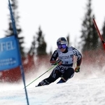 　アルペンスキーＷ杯女子大回転で勝利したアリス・ロビンソン＝２９日、コッパーマウンテン（ゲッティ＝共同）