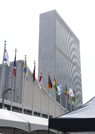 　米ニューヨークの国連本部（共同）