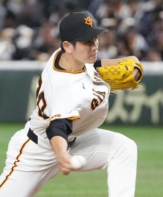 　高橋礼＝昨年５月、東京ドーム