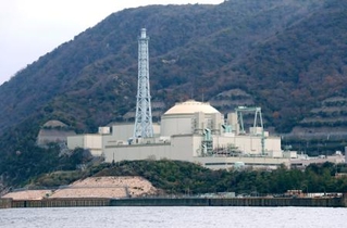 　日本原子力研究開発機構の高速増殖原型炉もんじゅ＝８日午前、福井県敦賀市