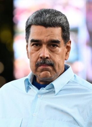 　ベネズエラのマドゥロ大統領（ゲッティ＝共同）