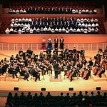 　５日、ソウルで開かれた日韓市民らによる「第九」のコンサート（在韓国日本大使館提供・共同）