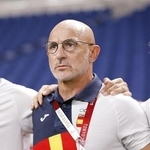 　スペインのデラフエンテ監督＝２０２１年、埼玉スタジアム