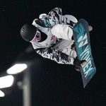 　男子ビッグエア決勝　エアを決める木村葵来＝北京（共同）