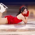 　エキシビションで演技する中井亜美＝ＩＧアリーナ