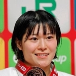 　女子７０キロ級で金メダルを獲得した田中志歩＝東京体育館