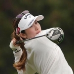 　第３ラウンド、通算７アンダーで暫定６位の西村優菜＝マグノリアグローブ（共同）