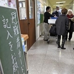 　北海道日高町に開設された避難所＝９日午前６時３２分