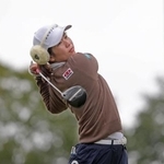 　最終ラウンド、通算１０アンダーで暫定２位の桜井心那＝マグノリアグローブ（共同）