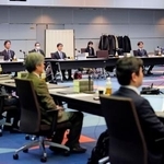 　危険運転致死傷罪の見直しを議論する法制審議会の部会＝９日午前、法務省