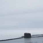 　北海道網走市に接岸した流氷＝２月１７日（網走地方気象台提供）