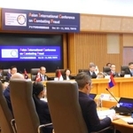 　警察庁が開いた組織的詐欺に関する国際会議＝１０日、東京都内