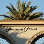 　パラマウントのスタジオ＝８日、米ロサンゼルス（ゲッティ＝共同）