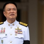 　タイのアヌティン首相＝１２日、バンコク（ロイター＝共同）