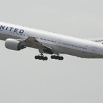 　ユナイテッド航空のボーイング７７７-２００