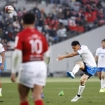 　ＢＬ東京-埼玉　後半、ＰＧを決める埼玉・山沢拓＝味スタ