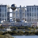 　フジ・メディア・ホールディングスが入るビル＝東京都港区