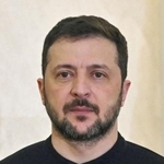 　ウクライナのゼレンスキー大統領（ゲッティ＝共同）