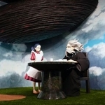 　ジブリパークで再現された、映画「君たちはどう生きるか」の名場面＝１６日午後、愛知県長久手市