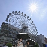 　猛暑日＝８月、名古屋市内