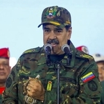 マドゥロ大統領＝１１月２５日（ロイター＝共同）