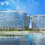 　英インターコンチネンタルホテルズグループが開業するホテルの外観イメージ（合同会社桜島開発提供）