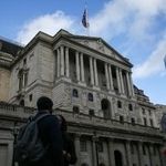 　ロンドンにある英イングランド銀行の建物（ゲッティ＝共同）