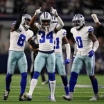 　米プロフットボールＮＦＬカウボーイズの選手＝１４日（ＡＰ＝共同）