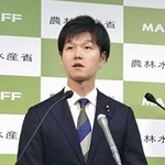 　鈴木農相＝９日、農水省