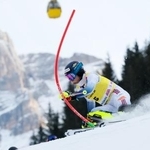 　アルペンスキーＷ杯、男子回転第４戦を制したアトルリー・マグラース＝２２日、アルタバディア（ゲッティ＝共同）