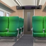 　ＪＲ東海の在来線特急「しなの」向け新型車両の普通車内装イメージ図（同社提供）