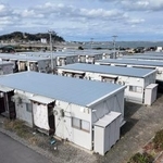 　石川県輪島市の仮設住宅＝１３日