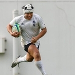 　常翔学園-桐蔭学園　後半、抜け出してトライを決める桐蔭学園・堂薗＝花園