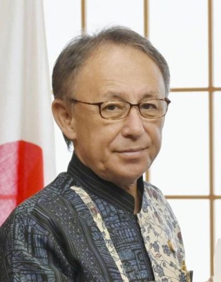 　沖縄県の玉城デニー知事