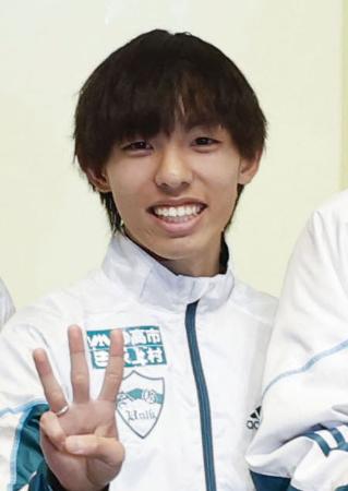 　青学大の黒田朝日