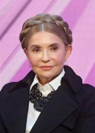 　ウクライナのユリア・ティモシェンコ元首相（ゲッティ＝共同）