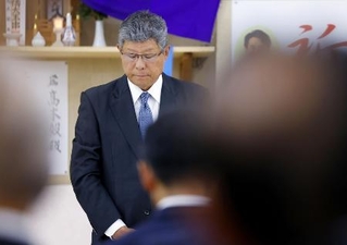 　２０２４年の衆院選で落選が決まった高木毅氏＝福井県敦賀市